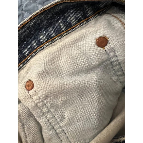 Levis 550 Jeans Mens 31" TAG 32x30 Blue Medium Wash Straight Vintage Made USA - Picture 7 of 15